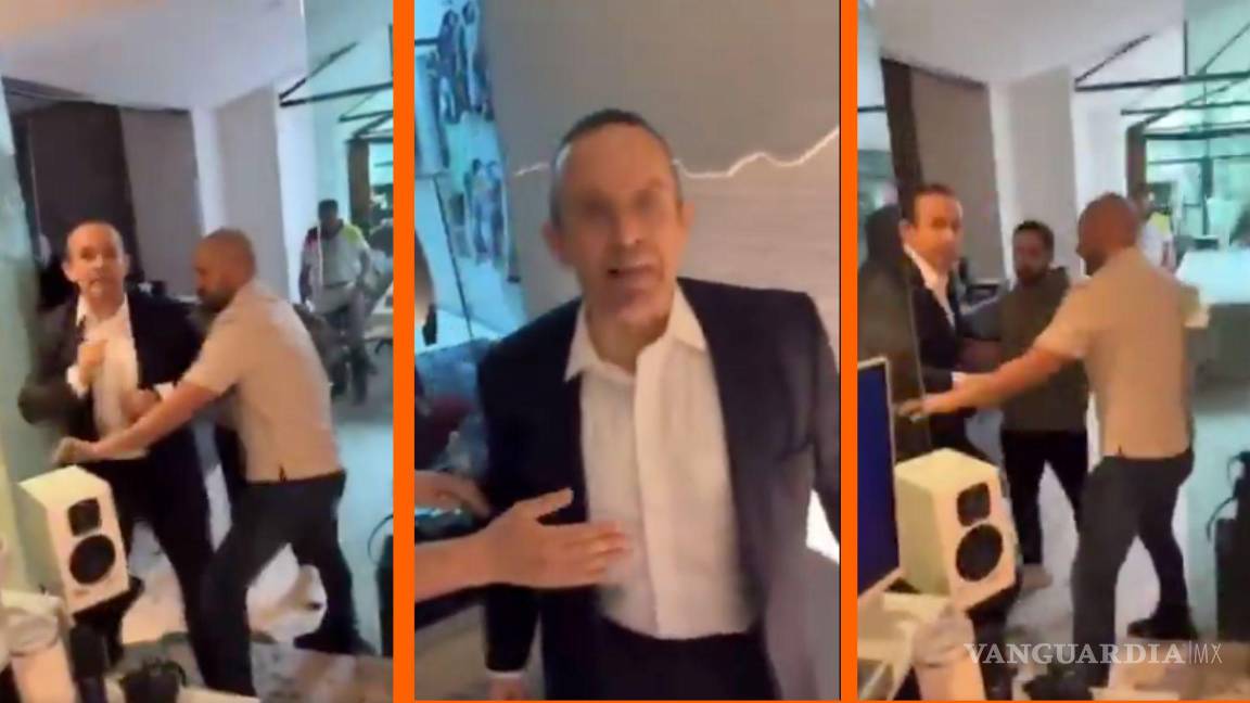 Detienen a presunto abogado por daños a estudio de grabación en CDMX; buscaba agredir a mujer (video)