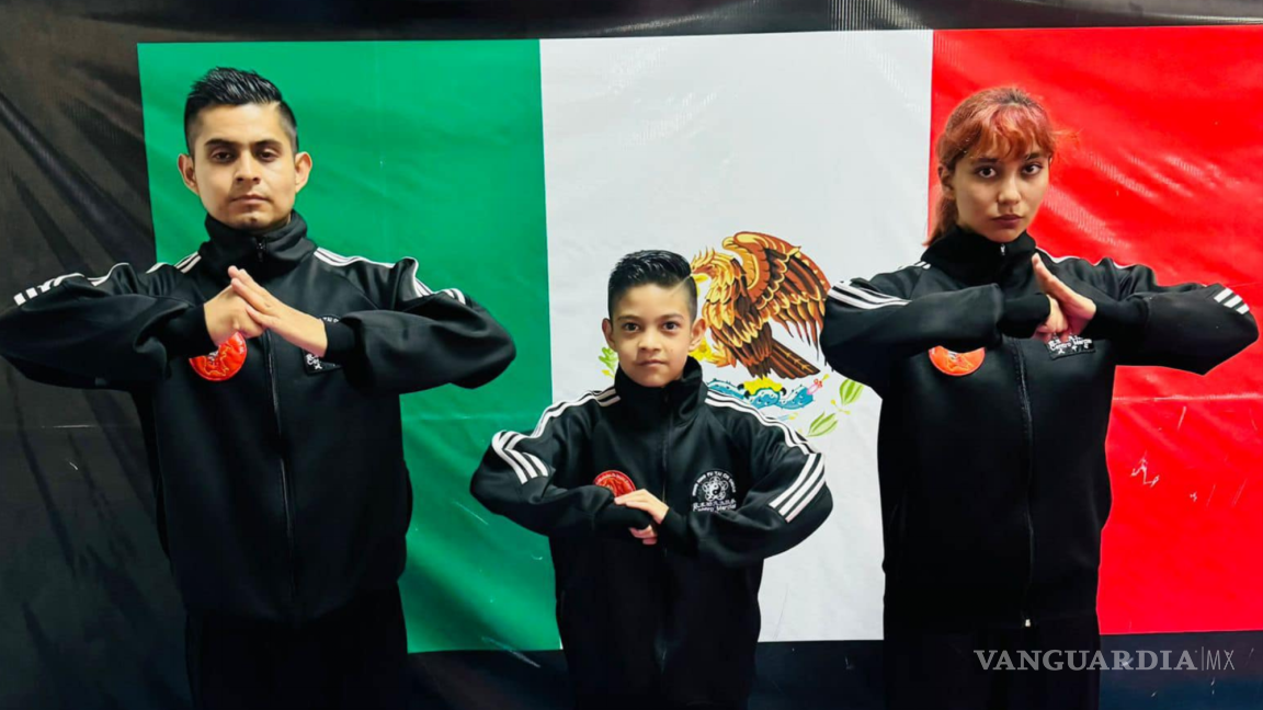 Artemarcialistas coahuilenses listos para competir en el Mundial de Wushu Kung Fu en Buenos Aires