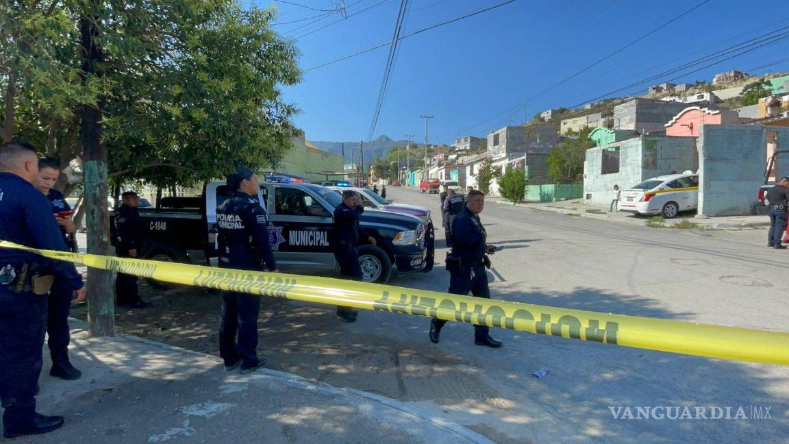 $!Gran movilización policiaca se vio en la zona.