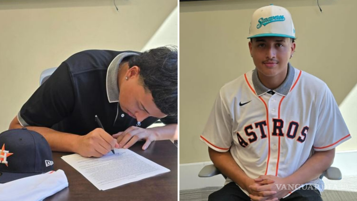 ¡La promesa de Saraperos!: Arturo Flores Navarro firma con los Astros de Houston