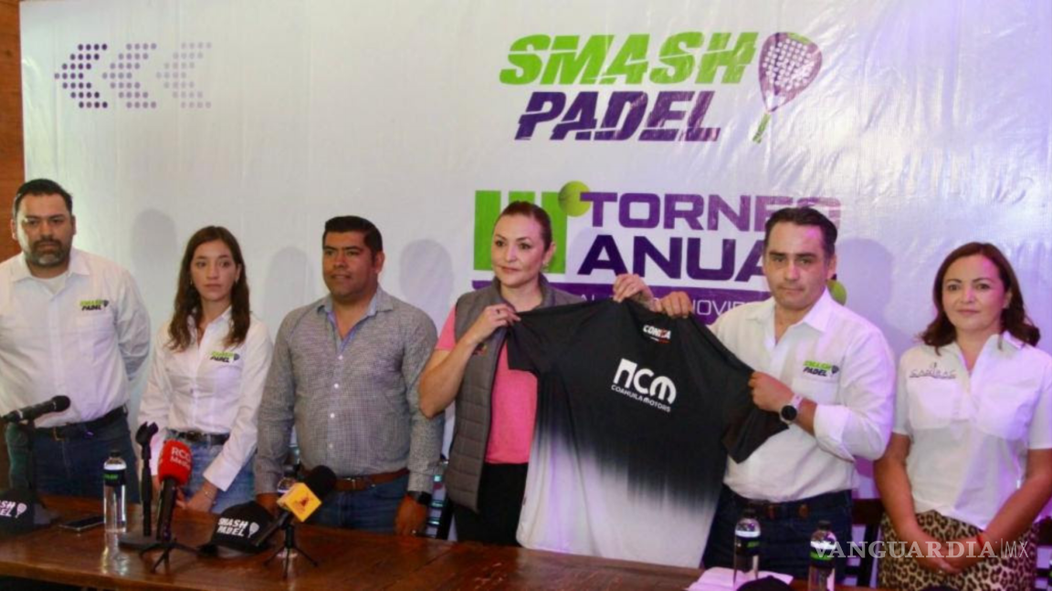 Saltillo se prepara para el III Torneo Anual de Pádel con un evento para toda la familia