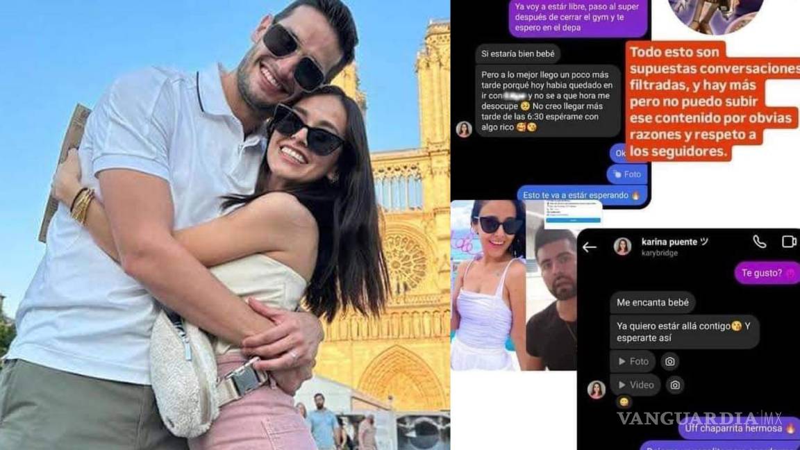 ¿Le fue infiel a Adrián Marcelo?... filtran conversaciones de su esposa, Karina Puente, con coach de GYM