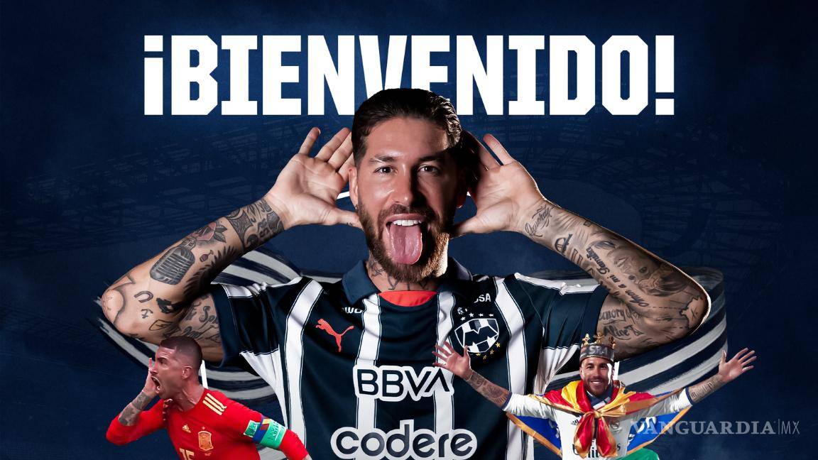 Rayados anuncia a Sergio Ramos como su nuevo refuerzo para el Clausura 2025