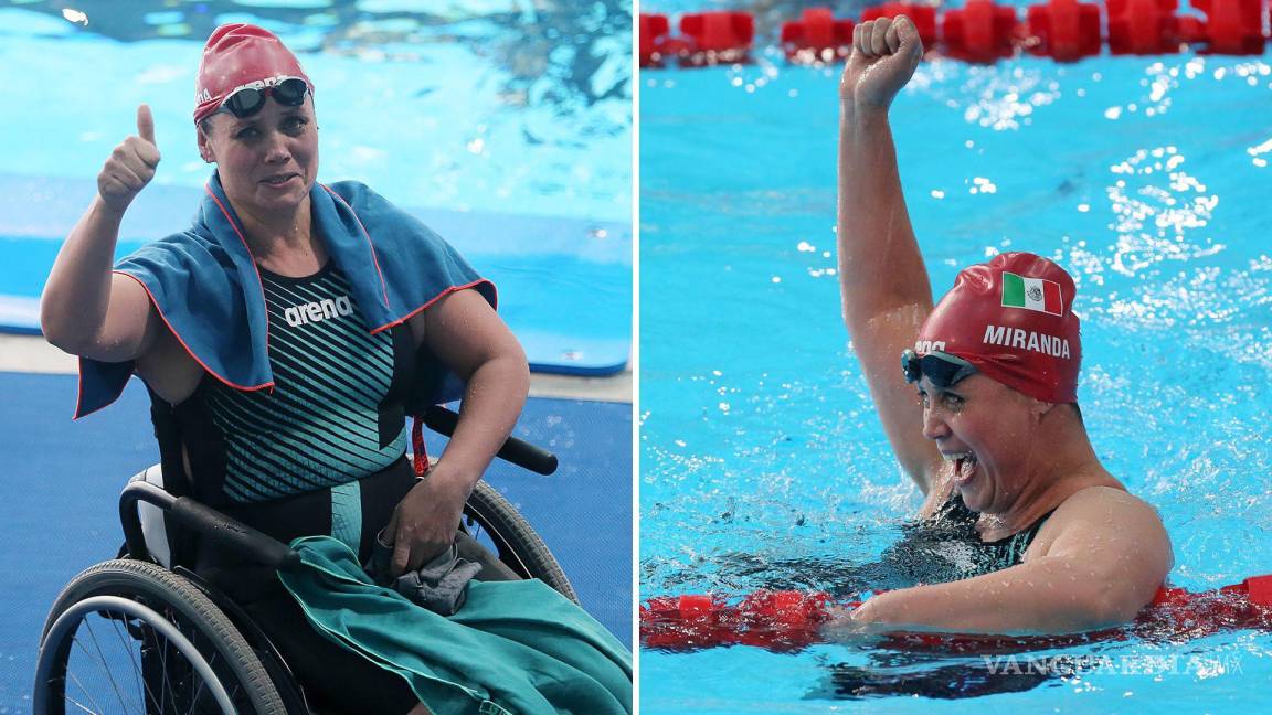 Santiago 2023: ¡Jornada exitosa para México en la natación Parapanamericana! Nely Miranda conquista el oro
