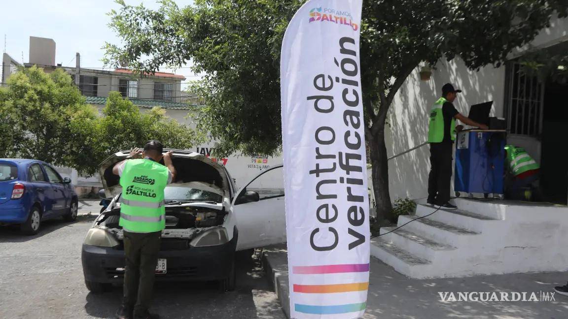 Saltillo: Apenas el dos por ciento de automovilistas cumple con la verificación vehicular