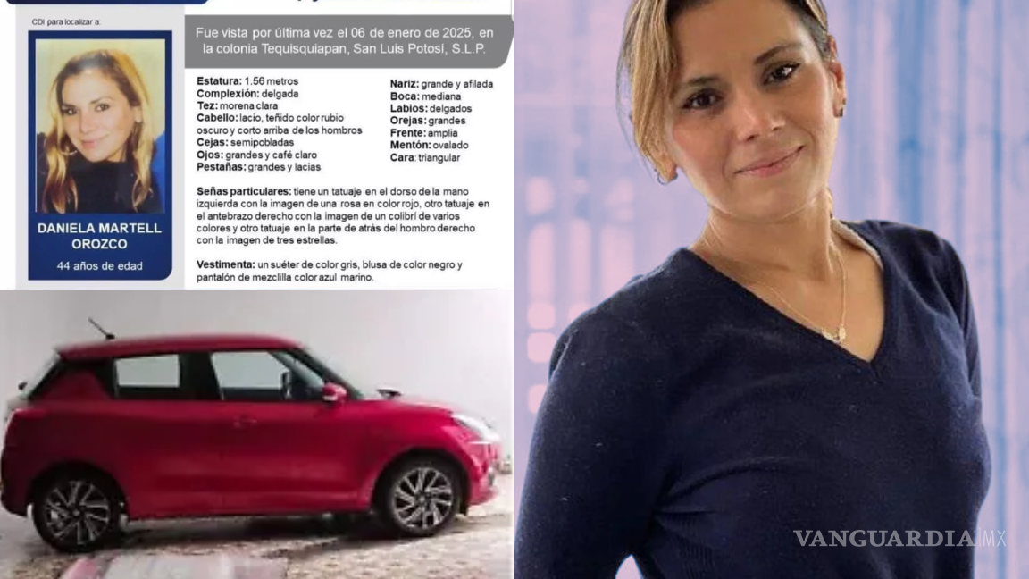 Investigan si restos hallados son de Daniela Martell, conductora de aplicación desaparecida en San Luis Potosí