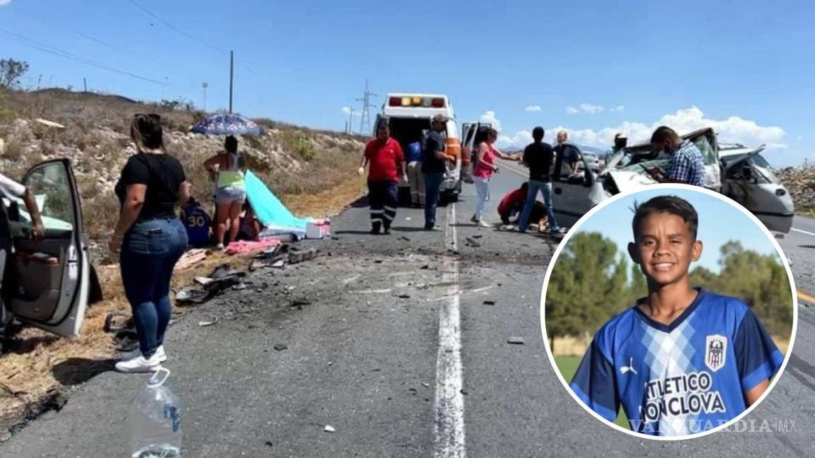 Solicitan ayuda para futbolista coahuilense lesionado en carreterazo de la Monterrey-Monclova