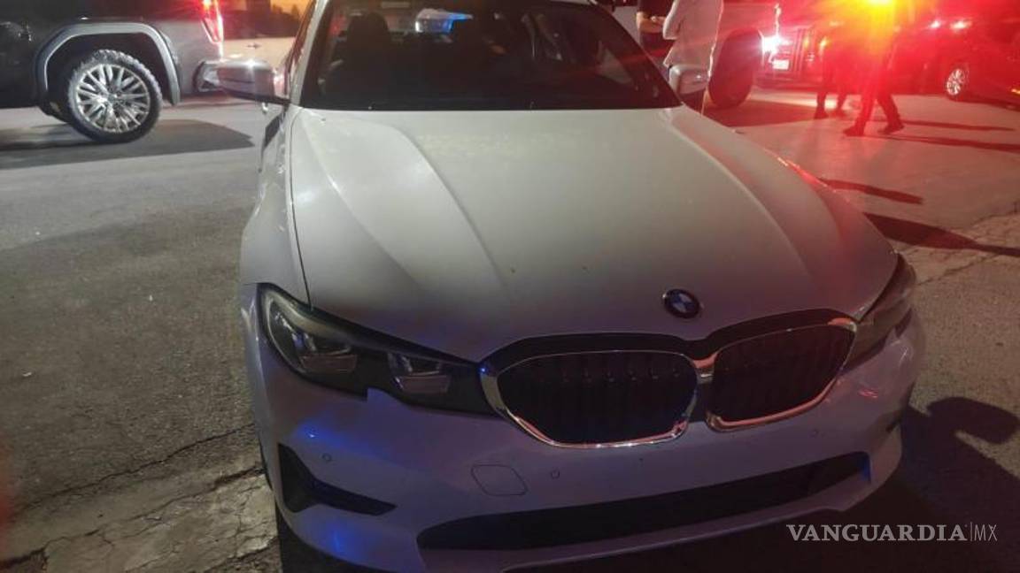 $!El automóvil de lujo fue recuperado en tiempo récord, sin presentar daños visibles.