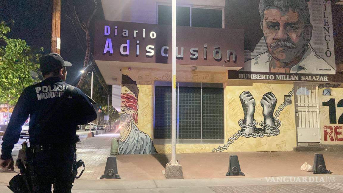 Atacan hombres armados al diario digital ‘A Discusión’ en Culiacán, Sinaloa