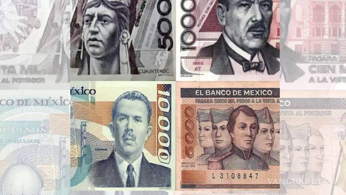 ¿Puedes cambiar tus billetes antiguos por nuevos pesos?... si son de antes de Salinas, sí, pero...