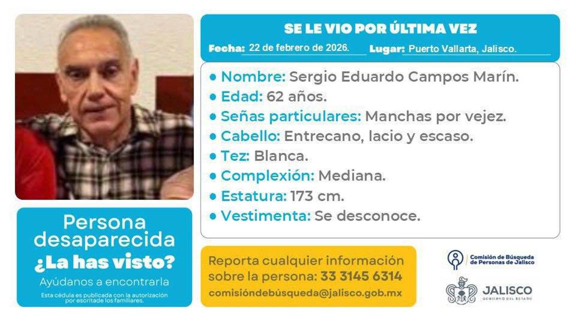 $!Desaparece familia completa en Puerto Vallarta durante operativo contra ‘El Mencho’