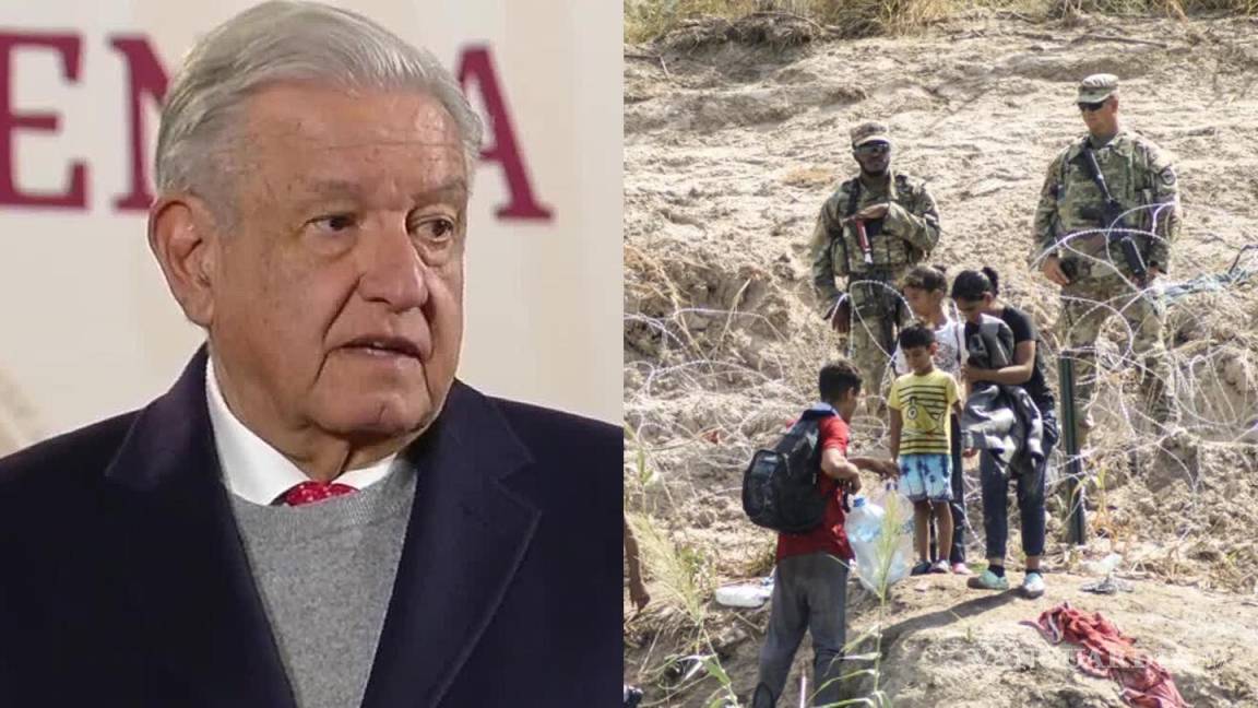 ‘No nos quedaremos con los brazos cruzados ante Ley SB4’... AMLO advierte que México no aceptará deportaciones de migrantes