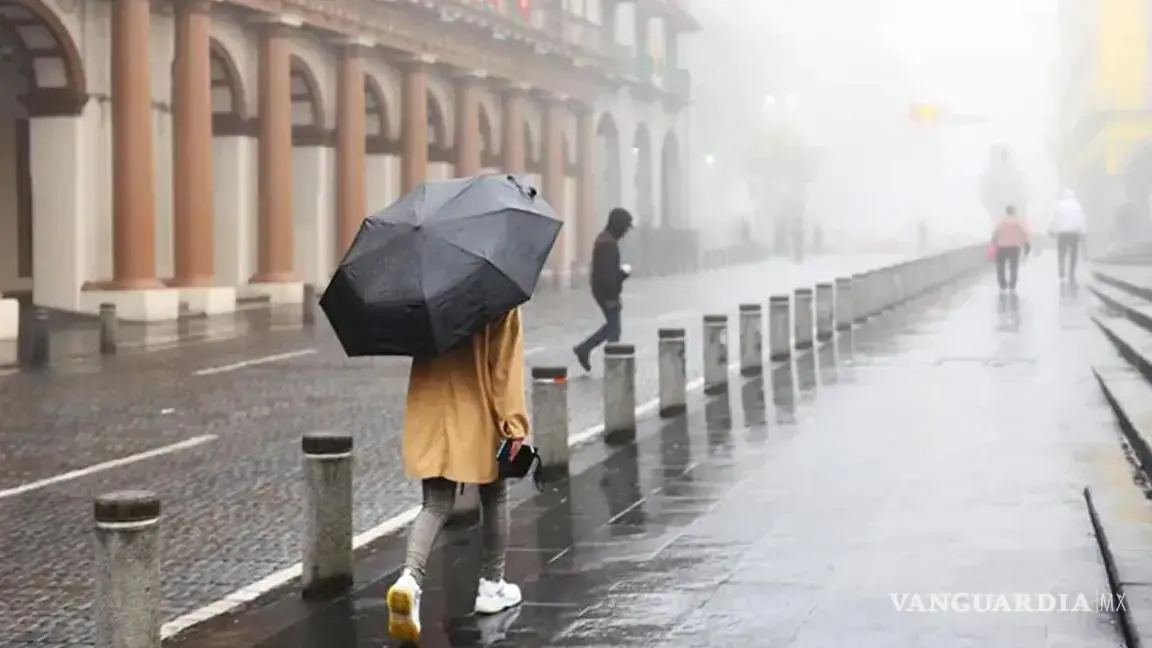 ¡Prepárese!... Frente frío #41 y #42 afectan a México con lluvia y viento fuerte hasta chubascos