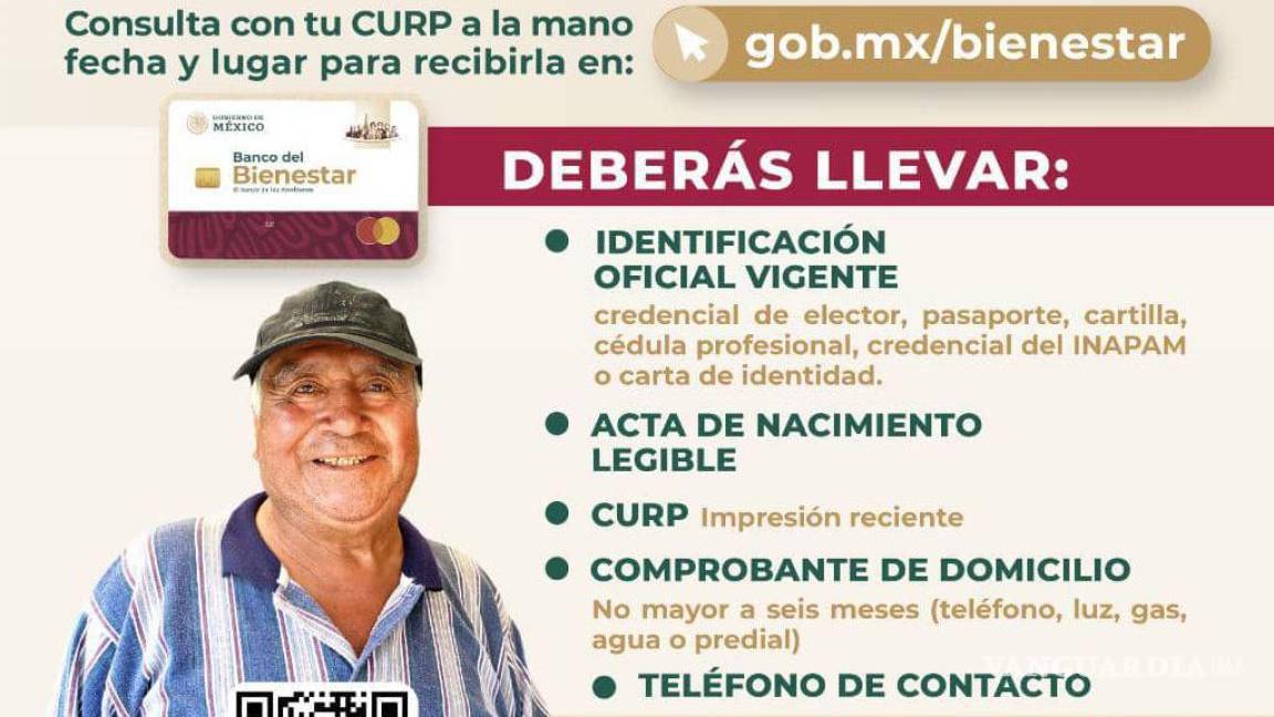 Anuncian transición de tarjeta del Bienestar en Coahuila; ya no podrán cobrar con Citibanamex en 2023