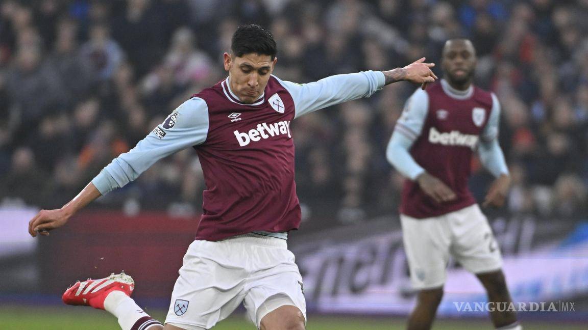 Por ‘cochinote’, Edson Álvarez es sustituido por Potter en derrota del West Ham ante el Crystal Palace