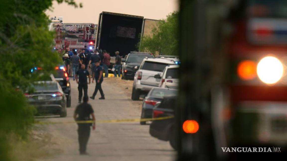 Detienen a cuatro mexicanos por la muerte de 53 migrantes en un camión en San Antonio