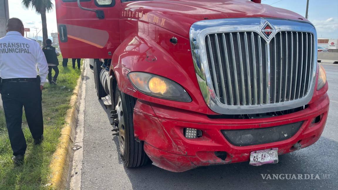 Accidente en Mirasierra deja cuantiosos daños materiales