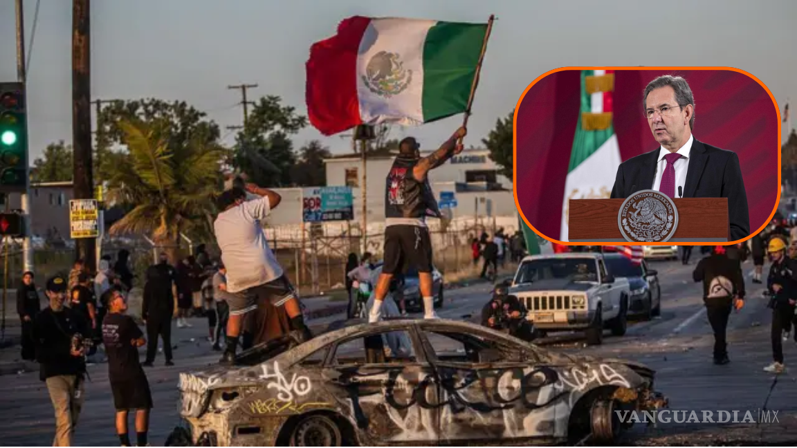 Embajador de México en Estados Unidos comenta sobre las protestas y redadas en Los Ángeles