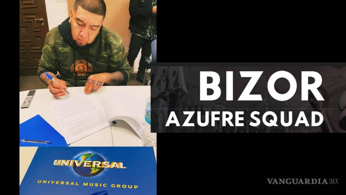 Rapero saltillense Bizor Azufre firma con Universal Music Group