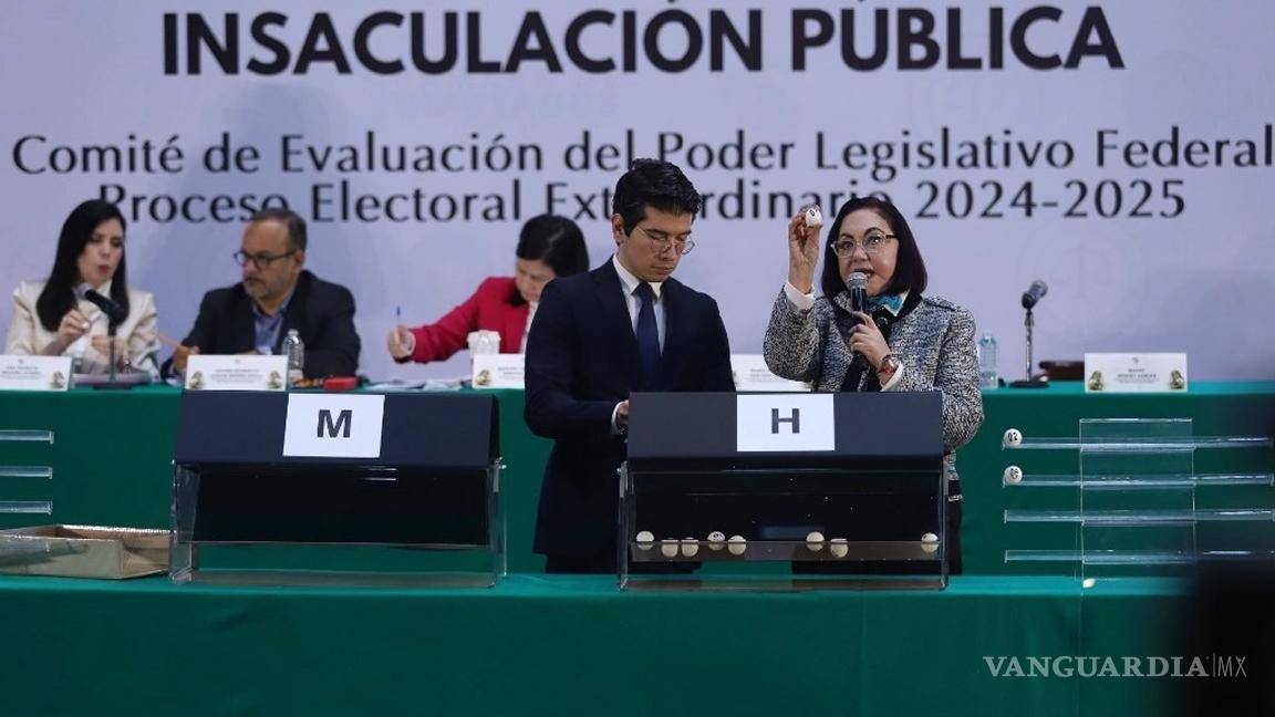 Ellos son los candidatos a la SCJN... concluye proceso de insaculación del Poder Legislativo