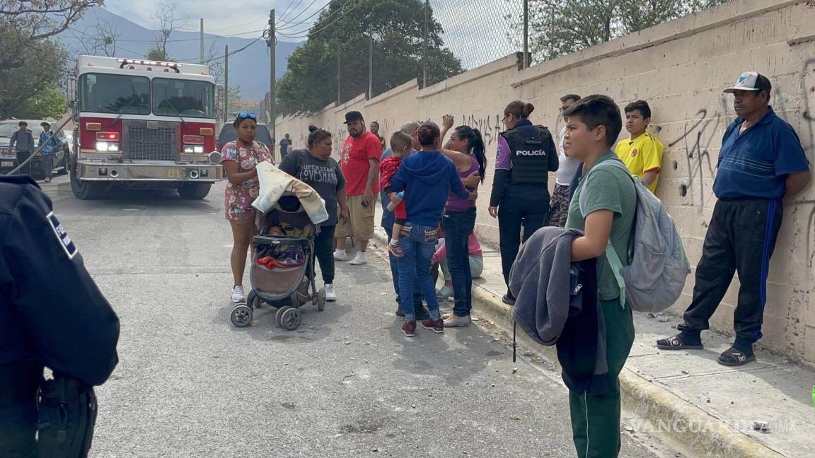 Fuego consume vivienda en la Nogalera, al oriente de Saltillo