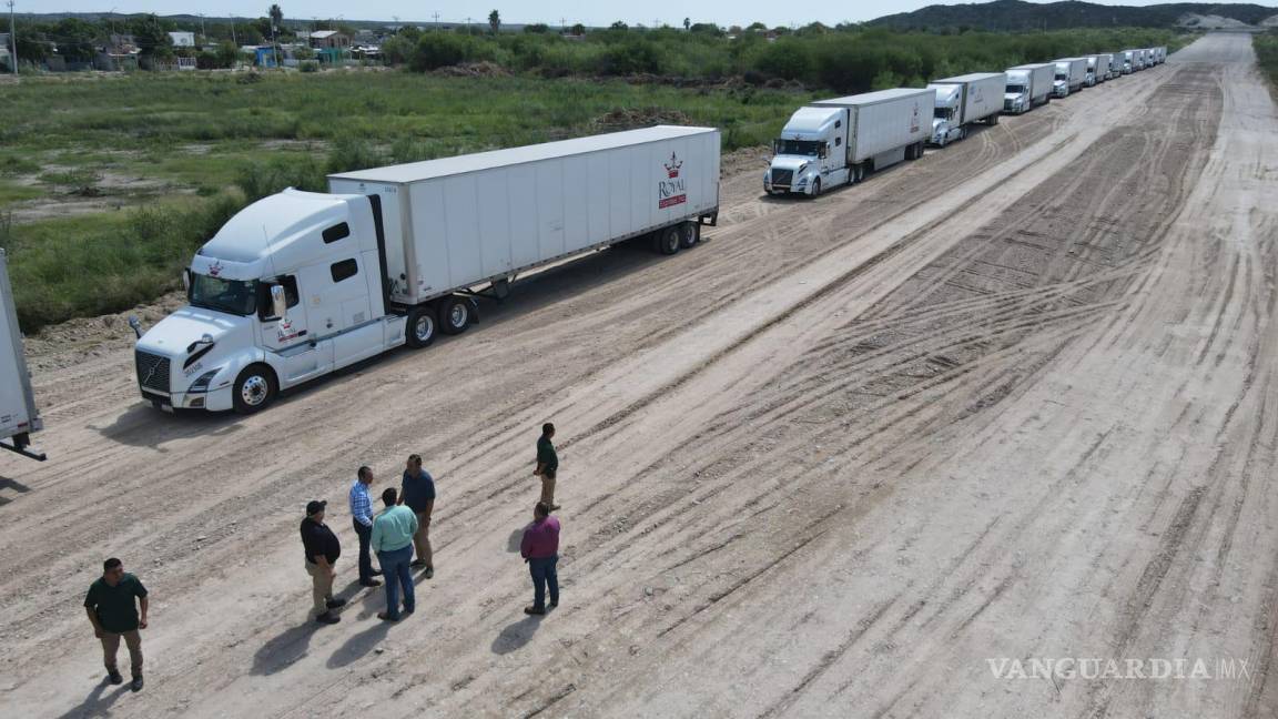 Aumentan 28% operaciones en el Puente Internacional Acuña-Del Rio, por lentos cruces en Piedras Negras