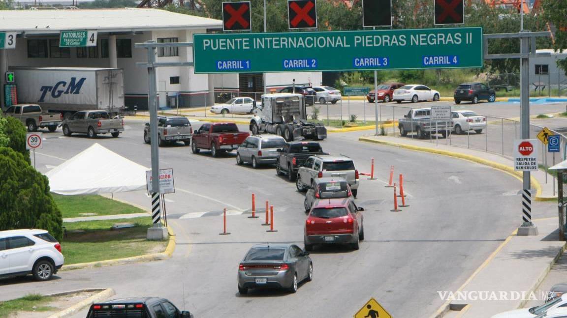 Se incrementan cruces de Piedras Negras a Eagle Pass, funciona promoción texana