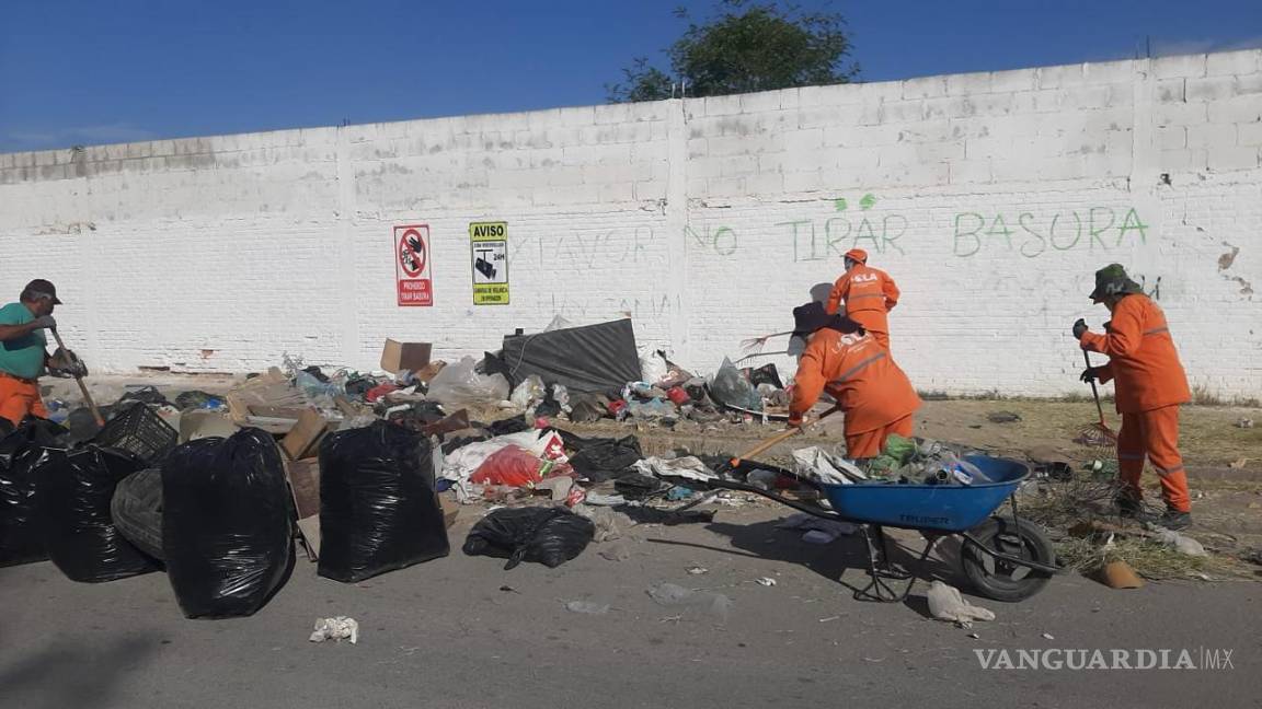 $!Los desechos generan focos de contaminación y afectan la imagen urbana.