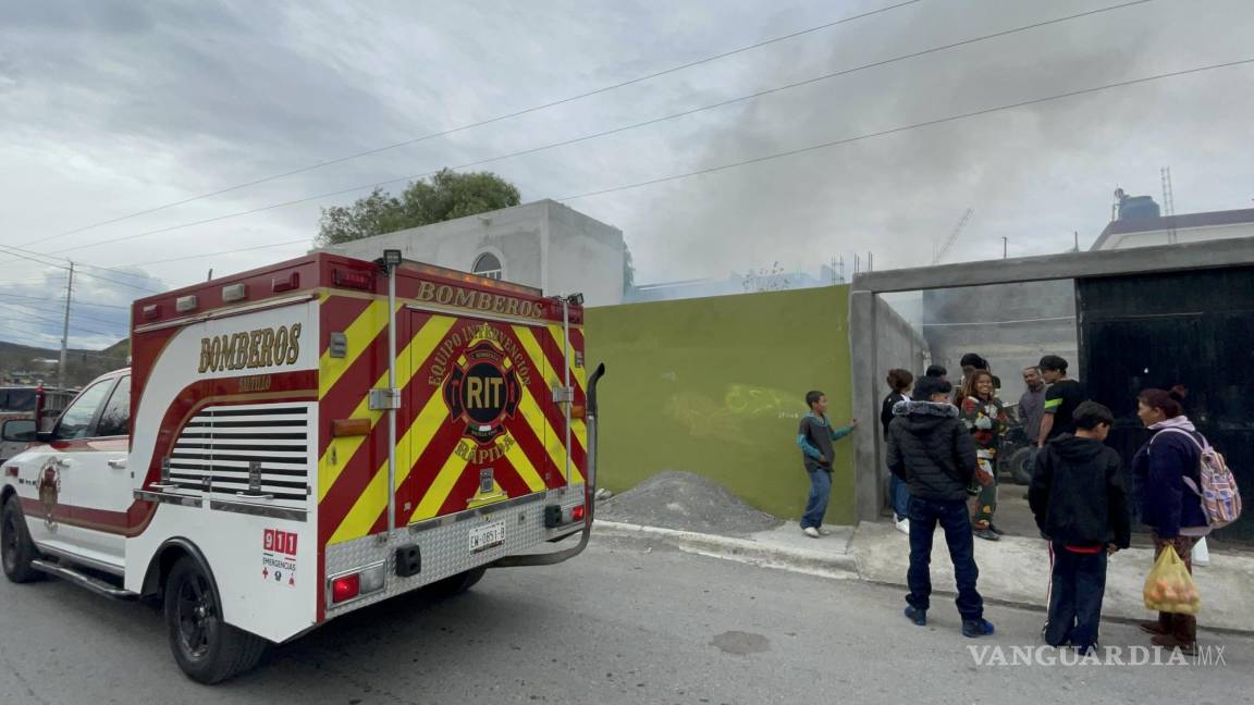 Se queman tres tejabanes al sur de Saltillo; sospechan que niños pudieron iniciar el fuego