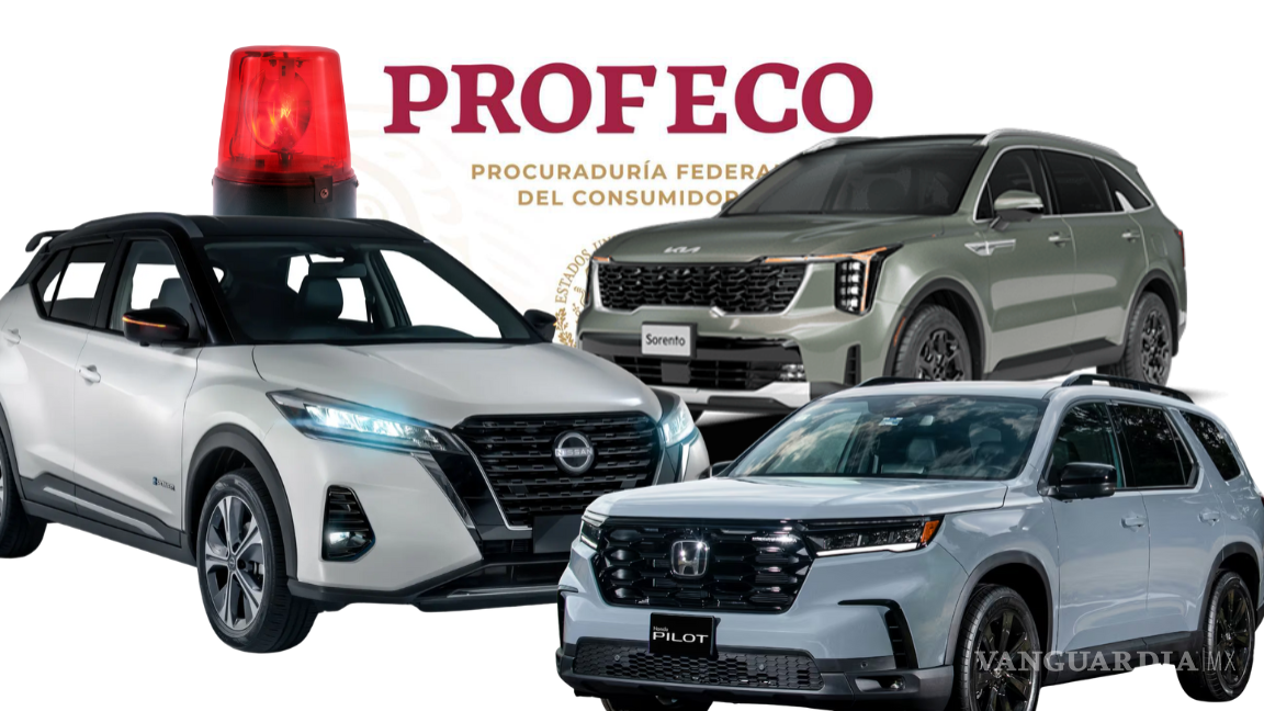 Profeco, Kia, Honda y Nissan llaman a revisión miles de vehículos en México por fallas detectadas