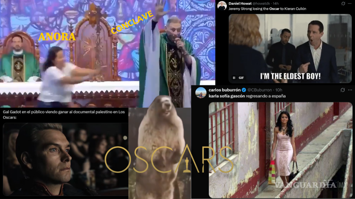 Los mejores memes que nos dejó los Premios Oscar 2025