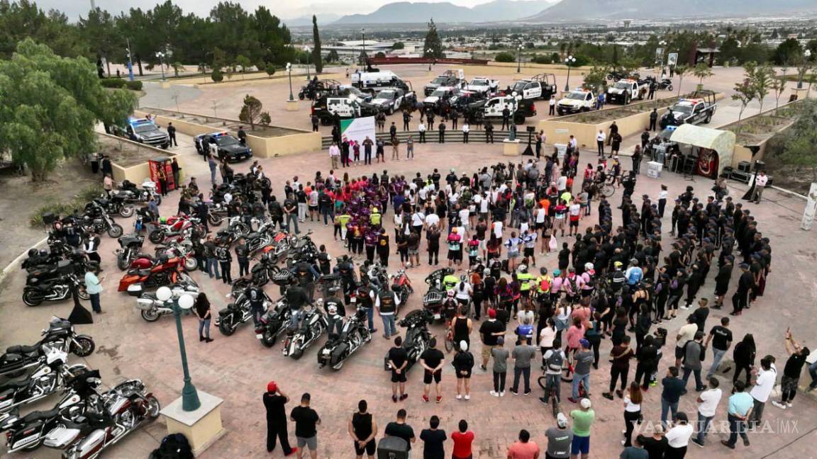 $!Arranca Chema Fraustro programa de Seguridad Ciudadana para deportistas en Saltillo