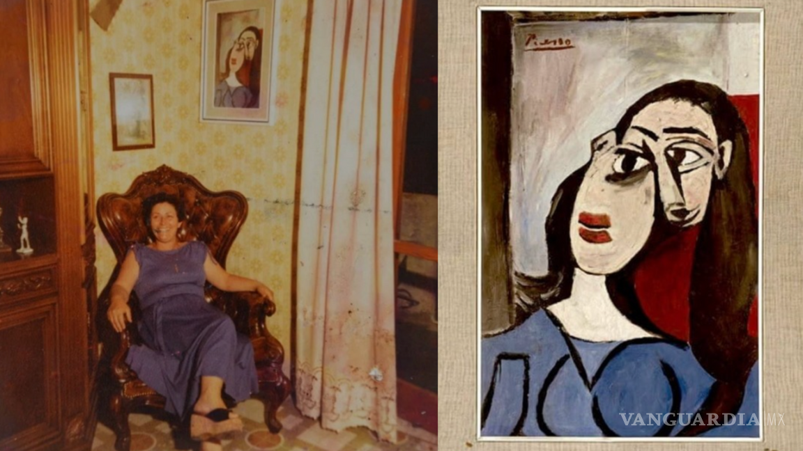 Familia descubre que cuadro de su sala es un Picasso original valorado en millones