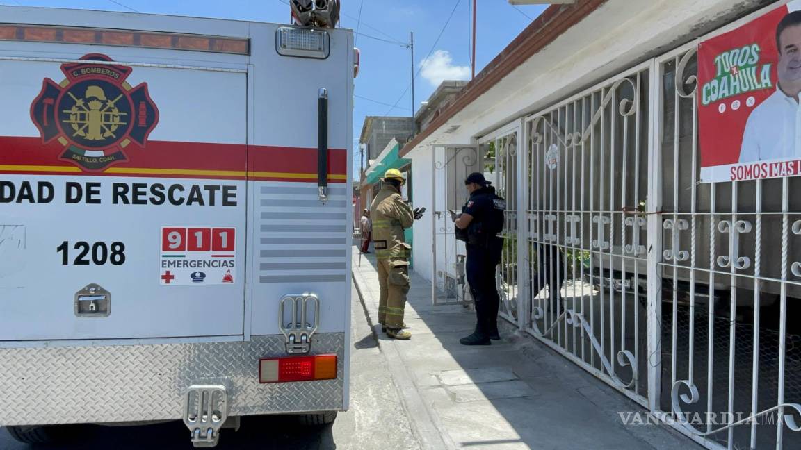 Saltillo: pareja sufre quemaduras en flamazo; fuga de gas sería la culpable