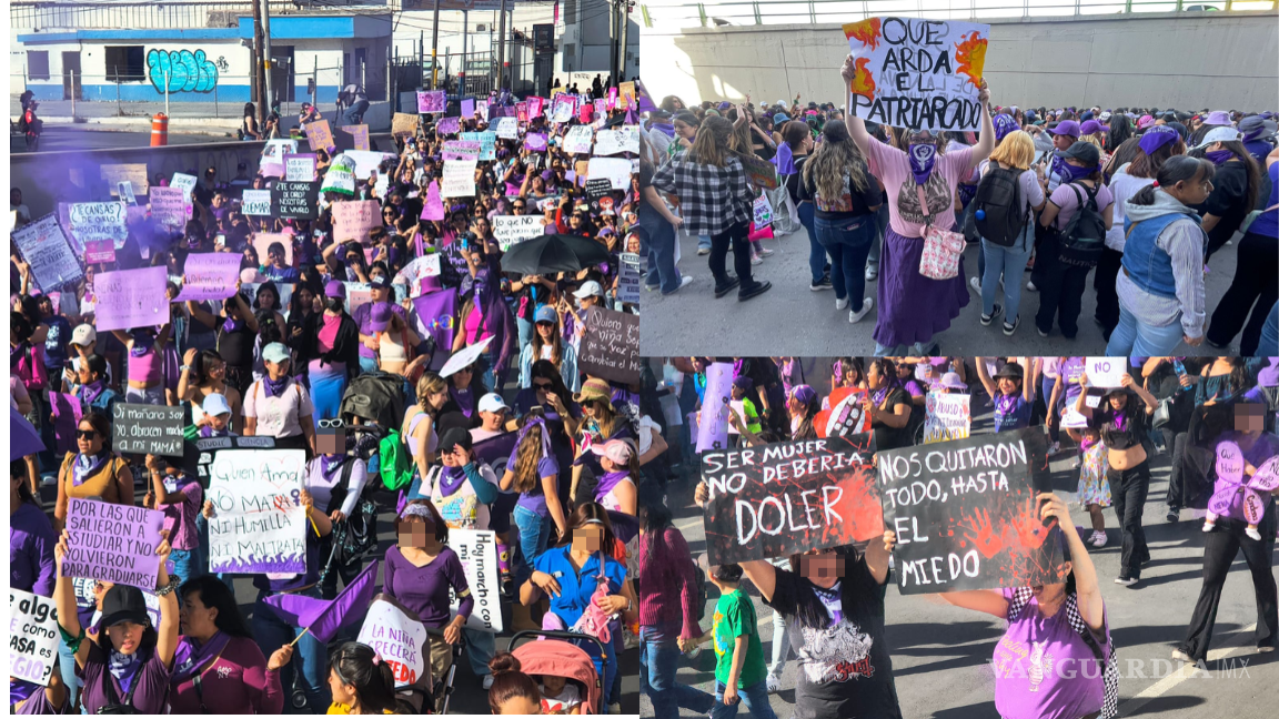 Las calles y las redes sociales se pintan de morado en el 8M