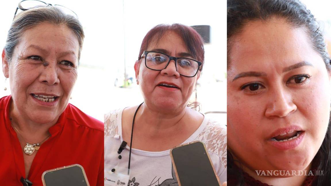 $!Ana María Ávila, Socorro Villanueva y Diana Ontiveros se mostraron complacidas con las obras del Municipio.