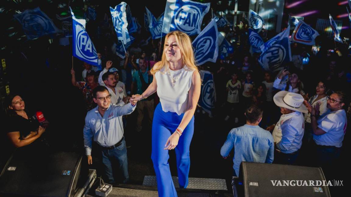 $!Por su parte, el PAN apoyó candidaturas como la de Amal Esper por la presidencia municipal de la capital coahuilense.