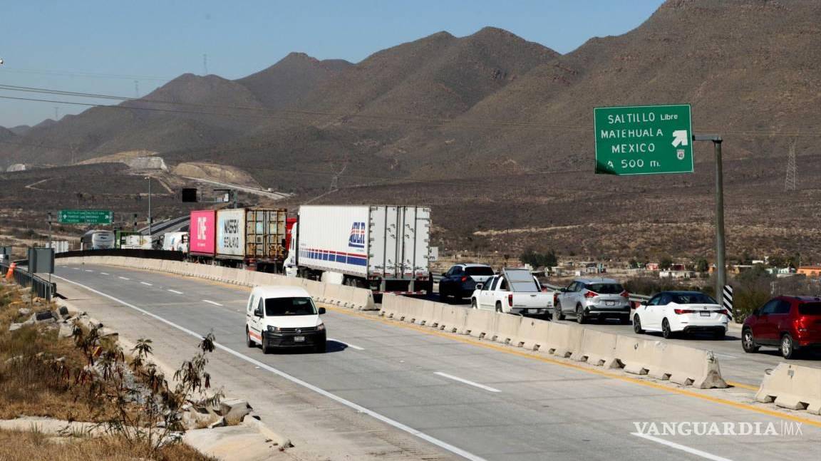 Aumenta su peaje la autopista Saltillo-Monterrey, pero riesgos no se reducen
