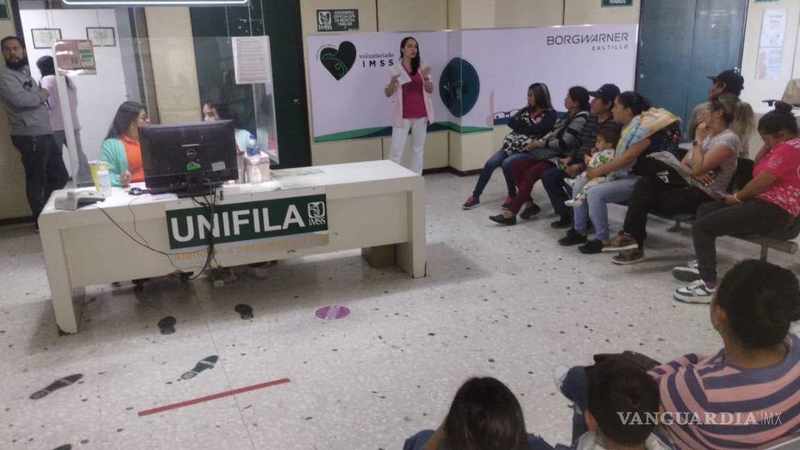 IMSS Coahuila promueve la prevención y control de la diabetes