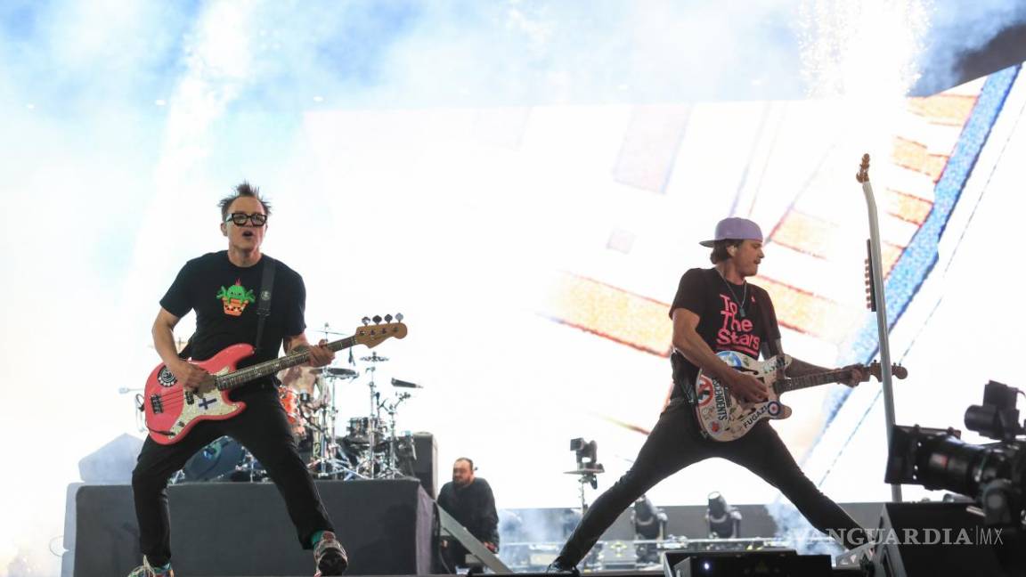 Blink-182 deslumbró con nostalgia y risas al Pa’l Norte en su regreso a México