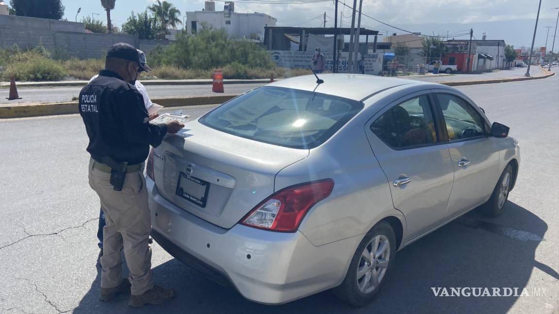 Operativos de placas detectan a delincuentes en Coahuila