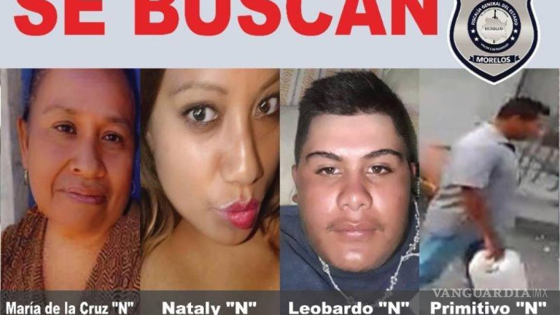 Tres mujeres y dos hombres son buscados por el feminicidio de Margarita Seceña
