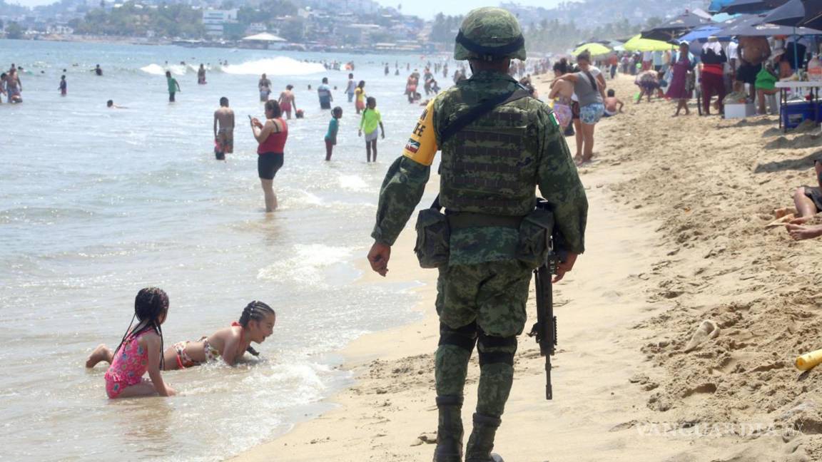 Pese a desplegarse mil 450 elementos del Ejército, Marina y Guardia Nacional en Acapulco, la violencia no para
