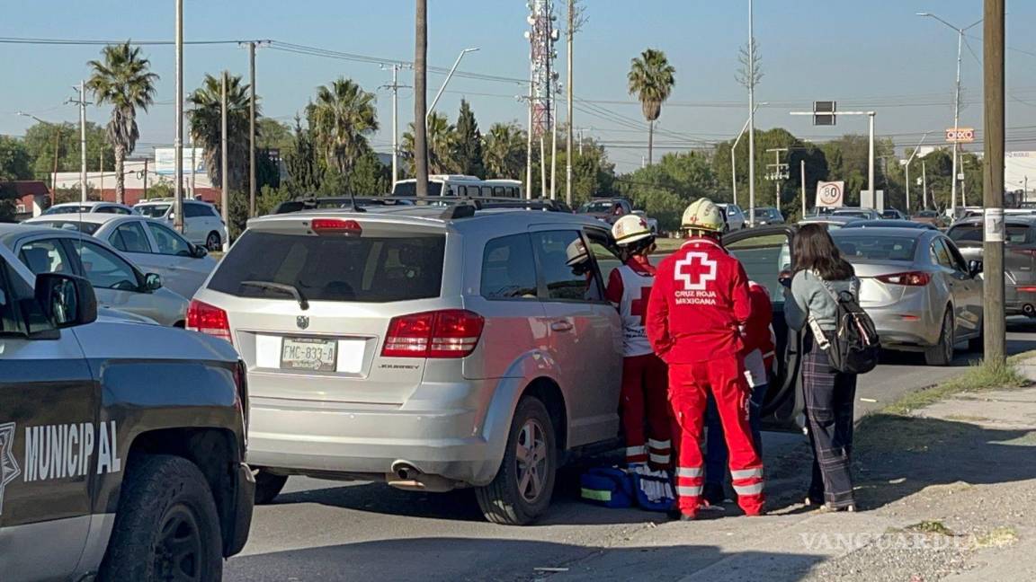 Chofer golpea a hombre con discapacidad tras choque en Saltillo