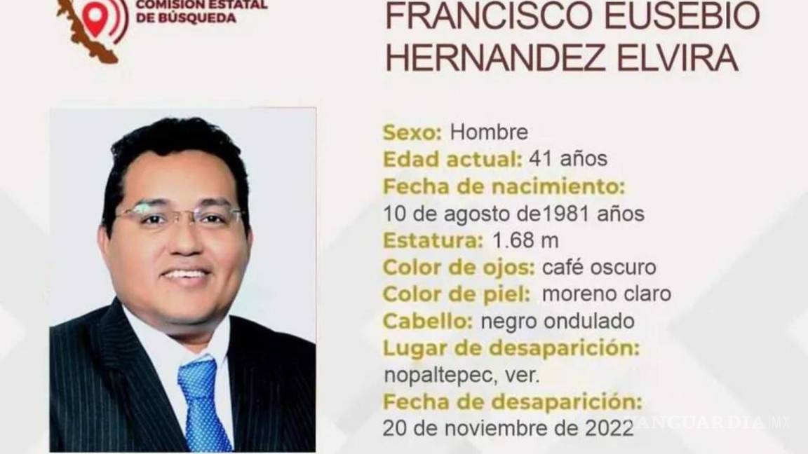 Reportan desaparición del periodista Francisco Hernández Elvira en Veracruz
