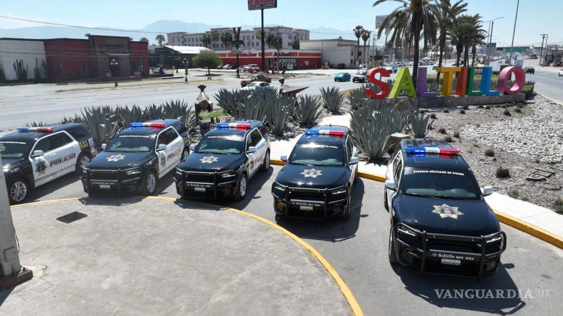 En tan sólo tres meses, Saltillo suma 22 patrullas para reforzar la seguridad, informa alcalde Chema Fraustro