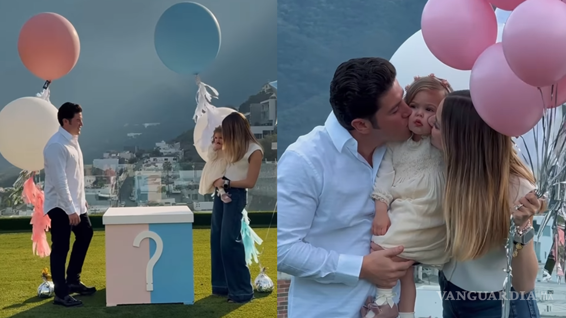 ¡Es una Niña! Con globos y pastel, Mariana Rodríguez y Samuel García anuncian el sexo de su bebé arcoíris