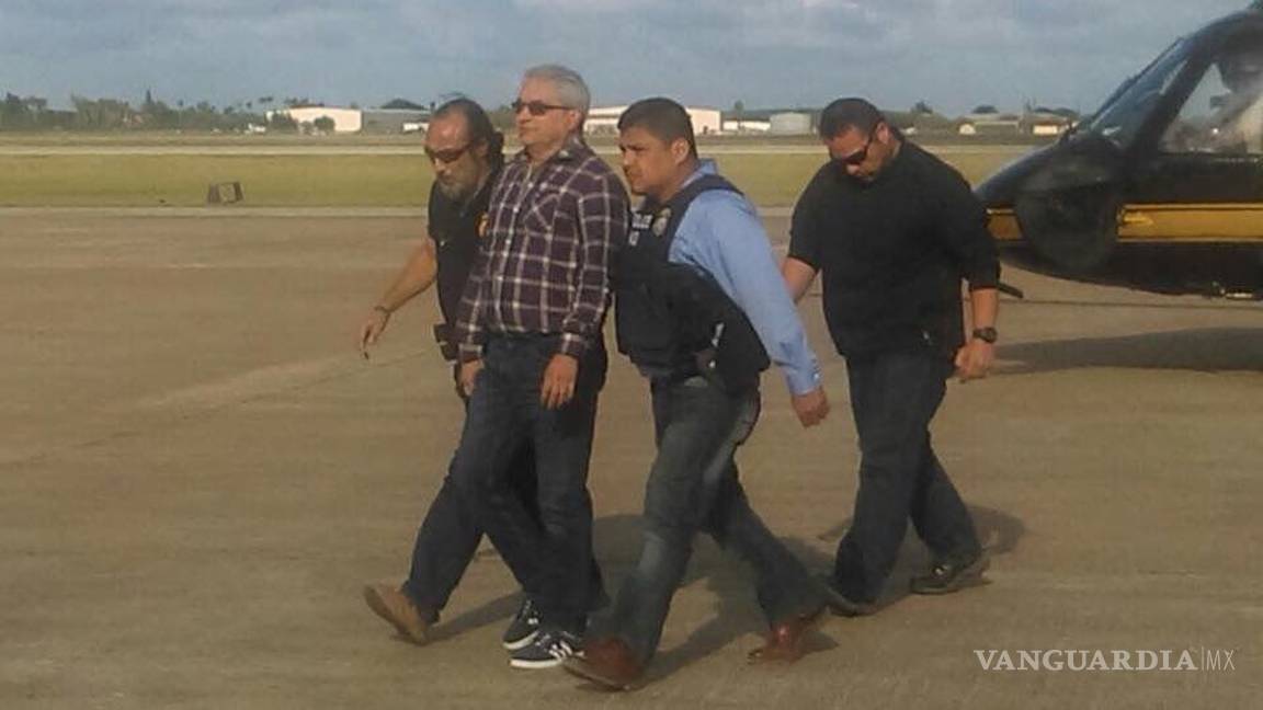$!BROWNSVILLE, TEXAS, 20ABRIL2018.- Tomás Yarrington, ex gobernador de Tamaulipas, este día fue extraditado a los Estados Unidos, para enfrentar los cargos que lo vinculan con el crimen organizado. Se contempla que el próximo lunes 23 de abril sea presentado ante el magistrado de la entidad. FOTO: CUARTOSCURO.COM