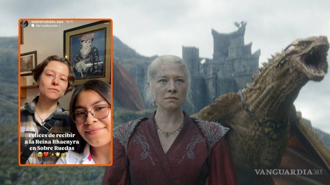 ¡México con la reina Rhaenyra Targaryen!... Emma D’Arcy es captada de visita en Oaxaca