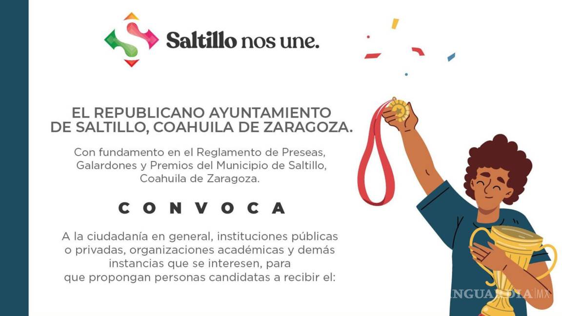 ¡Quedan pocos días! Participa en la convocatoria para premiar la inclusión de personas con discapacidad en Saltillo